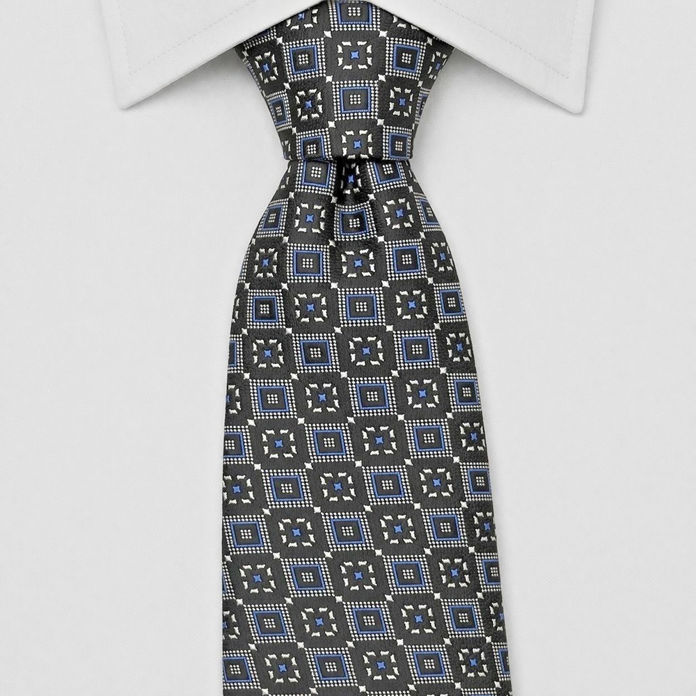 Daniel Cremieux Signature Collection Handmade Seven-Fold‎ Men's Silk Necktie